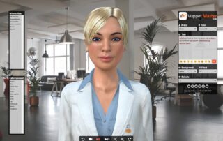 Terminvereinbarung mit Avatar